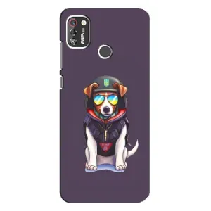 Чохол з принтом Песика Патрон для TECNO POP 4 Pro (Модний Патрон)