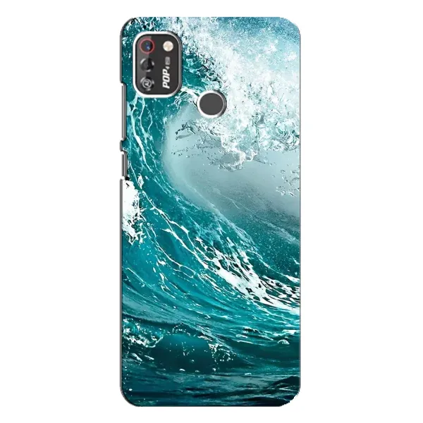 Чехол с рисунком «Морская волна» для TECNO POP 4 Pro Чехол с рисунком «Морская волна» для TECNO POP 4 Pro