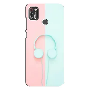Чохол з малюнком «Навушники» для TECNO POP 4 Pro