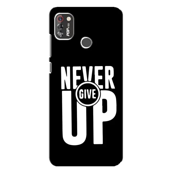 Чехол с рисунком «Never Give UP» для TECNO POP 4 Pro Чехол с рисунком «Never Give UP» для TECNO POP 4 Pro