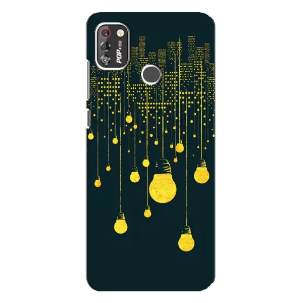 Чехол с рисунком «Ночной город» для TECNO POP 4 Pro Чехол с рисунком «Ночной город» для TECNO POP 4 Pro