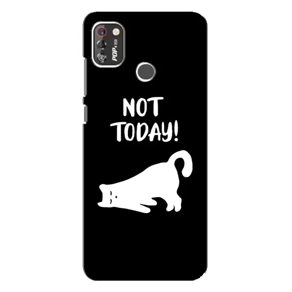 Чехол с рисунком «Not Today» для TECNO POP 4 Pro Чехол с рисунком «Not Today» для TECNO POP 4 Pro