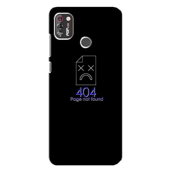 Чехол с рисунком «Ошибка 404» для TECNO POP 4 Pro Чехол с рисунком «Ошибка 404» для TECNO POP 4 Pro