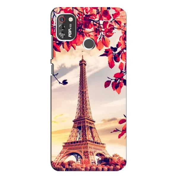 Чехол с рисунком «Paris photo» для TECNO POP 4 Pro Чехол с рисунком «Paris photo» для TECNO POP 4 Pro