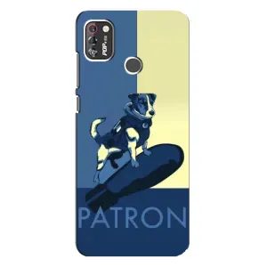 Чохол з принтом Песика Патрон для TECNO POP 4 Pro (Patron)