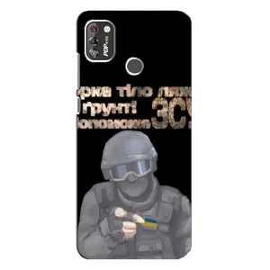 ЗСУ Чехлы (TPU) для TECNO POP 4 Pro (Поможет ЗСУ)