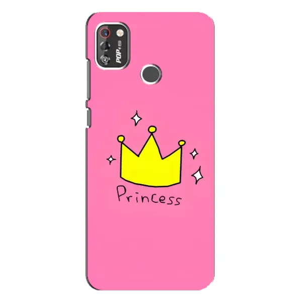 Чохол з малюнком «Princess» для TECNO POP 4 Pro Чохол з малюнком «Princess» для TECNO POP 4 Pro