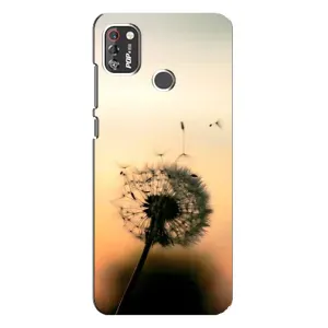 Силіконовий Чохол з кульбабками на TECNO POP 4 Pro (Роздмухана кульбабка)