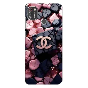 Чохол (Dior, Prada, YSL, Chanel) для TECNO POP 4 Pro (Шанель)