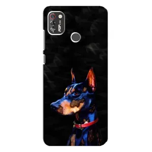 Бампер для TECNO POP 4 Pro з картинкою "Песики" (Собака Мопсік)
