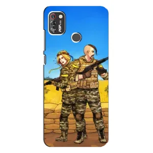 Чехлы с принтом (Воины ЗСУ) для TECNO POP 4 Pro