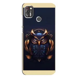 Чехлы с принтом СОВЫ для TECNO POP 4 Pro (Стильная Сова)
