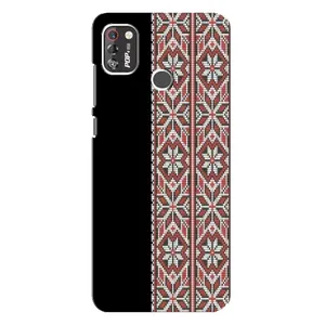 Силіконовый Чохол на TECNO POP 4 Pro з картинкой Вишиванки (Стильна вишиванка)
