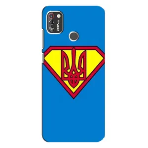 Чехол с картинкой (Патриотический ГЕРБ) на TECNO POP 4 Pro
