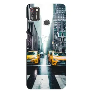Силіконовий бампер (Працівники) на TECNO POP 4 Pro (Таксі)
