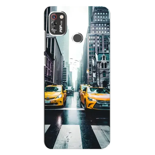 Чехол с рисунком «Такси» для TECNO POP 4 Pro Чехол с рисунком «Такси» для TECNO POP 4 Pro