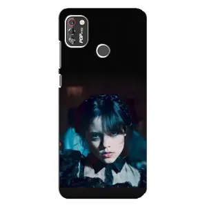 Чехлы с принтом Уэнсдей на TECNO POP 4 Pro (Танец Уэнсдей)