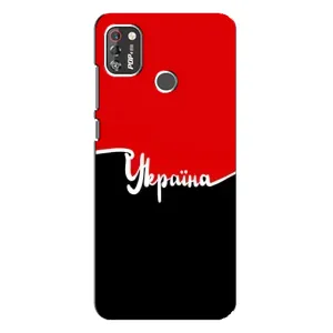 Чехлы УПА (Красно-Чёрный) на TECNO POP 4 Pro (Украина УПА)