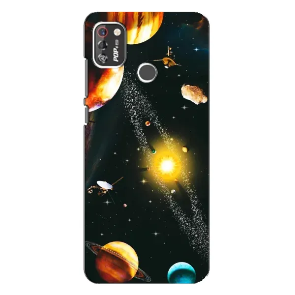 Чехол с рисунком «Вид с космоса» для TECNO POP 4 Pro Чехол с рисунком «Вид с космоса» для TECNO POP 4 Pro