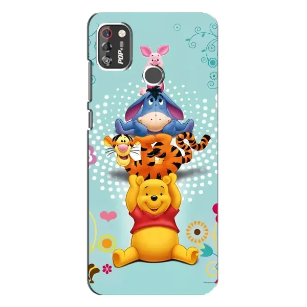 Чехол с рисунком «Винни Пух и друзья» для TECNO POP 4 Pro