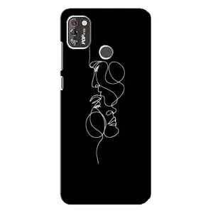 Силиконовые Чехлы Любимому человеку для TECNO POP 4 Pro (Влюбленная пара)