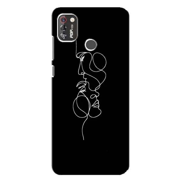 Чехол с рисунком «Влюбленная пара» для TECNO POP 4 Pro Чехол с рисунком «Влюбленная пара» для TECNO POP 4 Pro