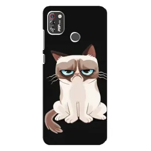 Чехол на тематику: Коты для TECNO POP 4 Pro (Взгляд кота)