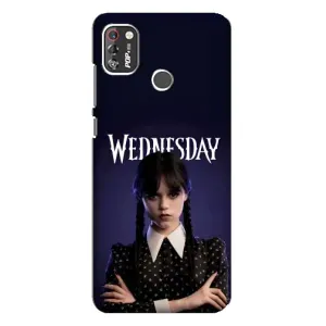 Чехлы с принтом Уэнсдей на TECNO POP 4 Pro (Wednesdey)