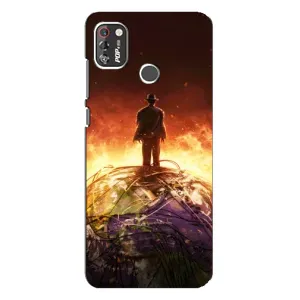 Чохол Оппенгеймер / Oppenheimer на TECNO POP 4 Pro (Ядерщик)
