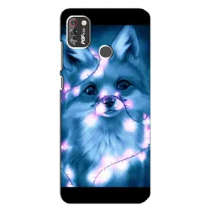 Чехол с Лисичкой для TECNO POP 4 Pro (Яркая Лиса)