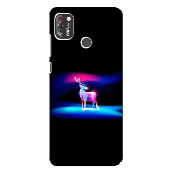 Чехол с рисунком «Яркий олень» для TECNO POP 4 Pro Чехол с рисунком «Яркий олень» для TECNO POP 4 Pro