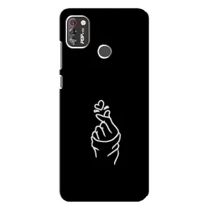 Чехлы (Знак сердечка) на TECNO POP 4 Pro (Знак Сердечка)