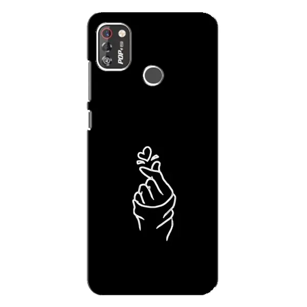 Чехол с рисунком «Знак Сердечка» для TECNO POP 4 Pro