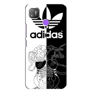 Чехол в стиле "Адидас" для Техно Поп 4 (Adidas шнурки)