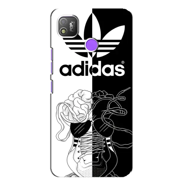 Чехол с рисунком «Adidas шнурки» для TECNO POP 4 Чехол с рисунком «Adidas шнурки» для TECNO POP 4