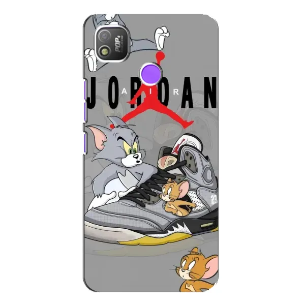 Чехол с рисунком «Air Jordan» для TECNO POP 4 Чехол с рисунком «Air Jordan» для TECNO POP 4