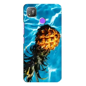 Чохол з зображенням смачної їжі для TECNO POP 4 (Ананас)