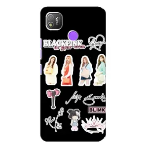 Чохли з картинкою для TECNO POP 4 (Арт блекпінг)