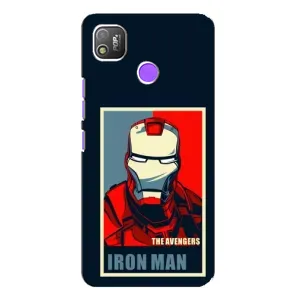 Чехол Супергерой Железный человек на TECNO POP 4 (Art Iron man)