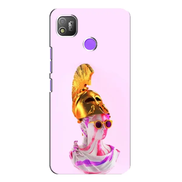 Чехол с рисунком «АРТ Статуя» для TECNO POP 4 Чехол с рисунком «АРТ Статуя» для TECNO POP 4