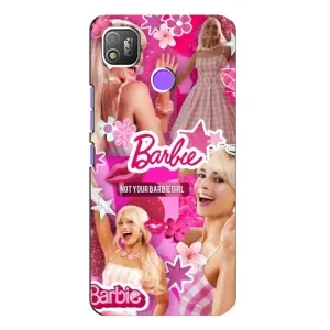 Силіконовый Чохол Барбі фільм на TECNO POP 4 (Барбі)