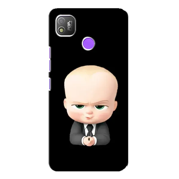 Чехол с рисунком «Бос» для TECNO POP 4