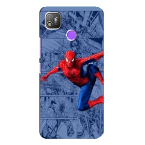 Силиконовый Чехол для TECNO POP 4 (Человек Паук)