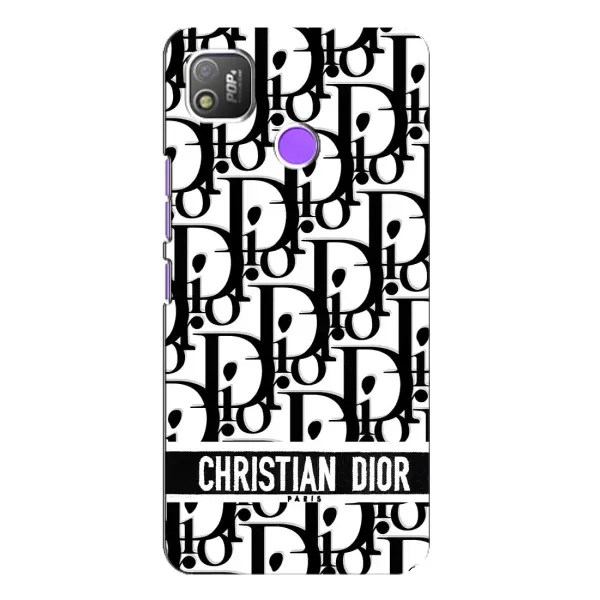 Чехол с рисунком «Christian Dior» для TECNO POP 4 Чехол с рисунком «Christian Dior» для TECNO POP 4