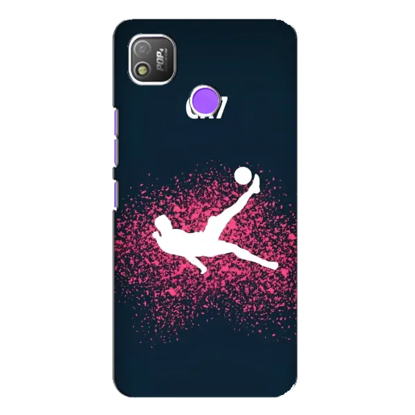 Чехол с рисунком «CR7 Удар» для TECNO POP 4