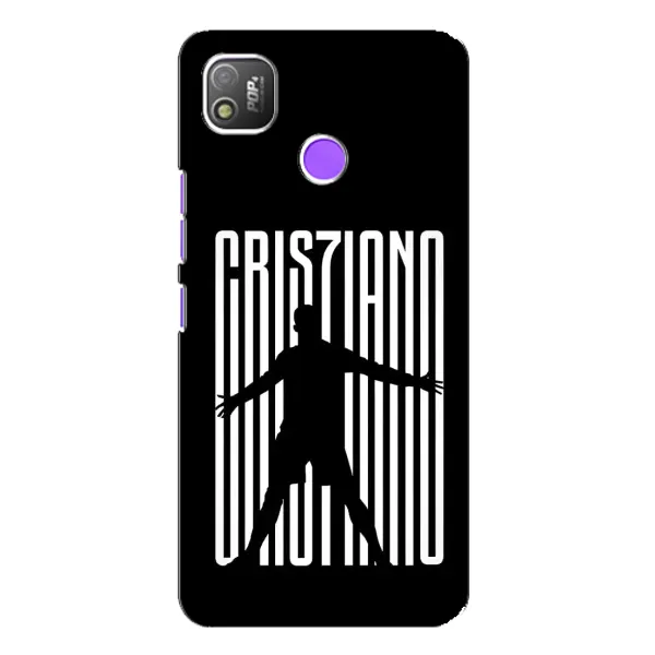 Чехол с рисунком «Cristiano» для TECNO POP 4