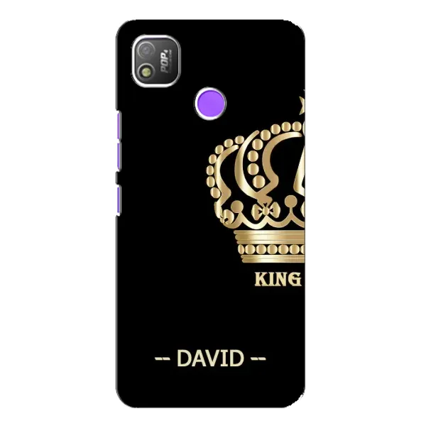 Чехол с рисунком «DAVID» для TECNO POP 4