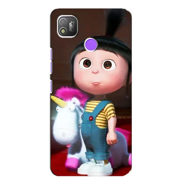 Чехол с рисунком «Девочка Агнес» для TECNO POP 4