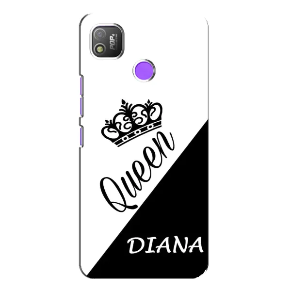 Чехол с рисунком «DIANA» для TECNO POP 4 Чехол с рисунком «DIANA» для TECNO POP 4