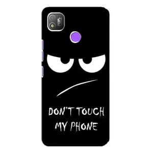 Чехол с прикольным текстом на TECNO POP 4 (Dont)